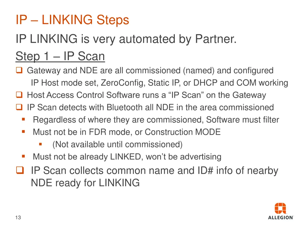 ip linking steps ip linking is very automated