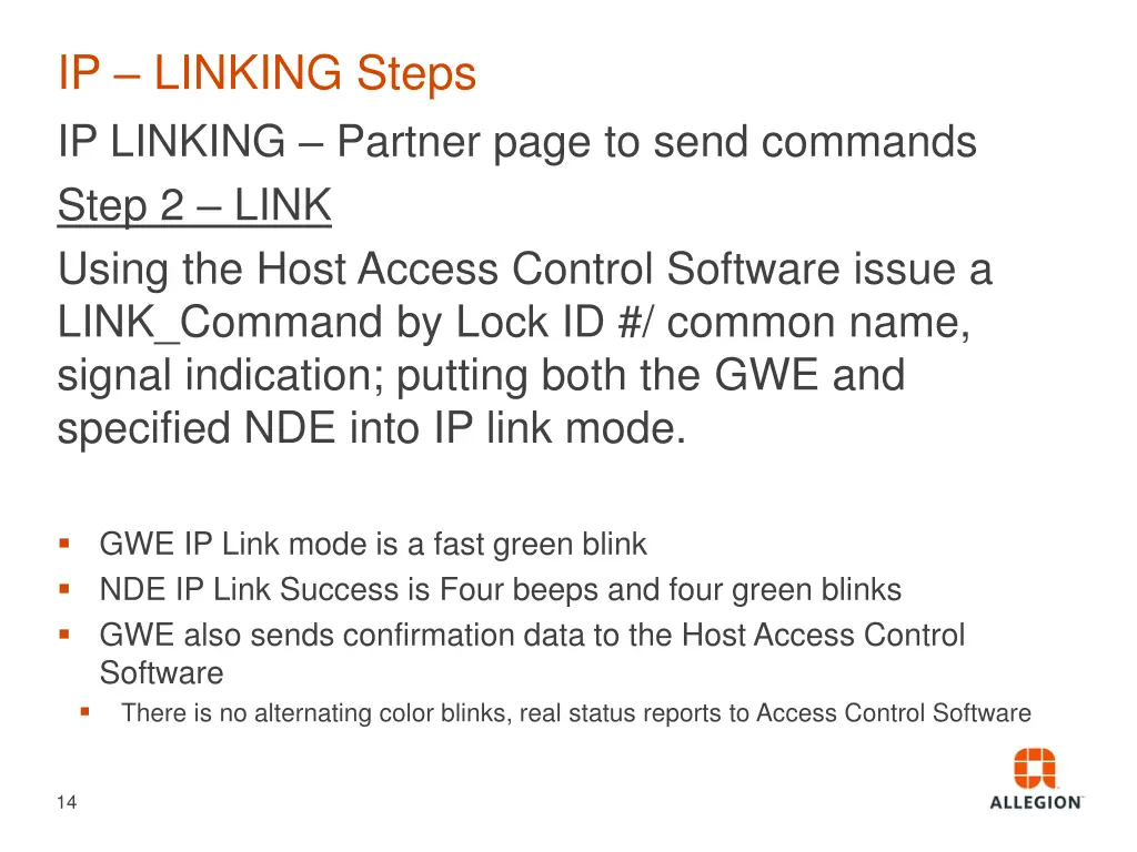 ip linking steps ip linking partner page to send