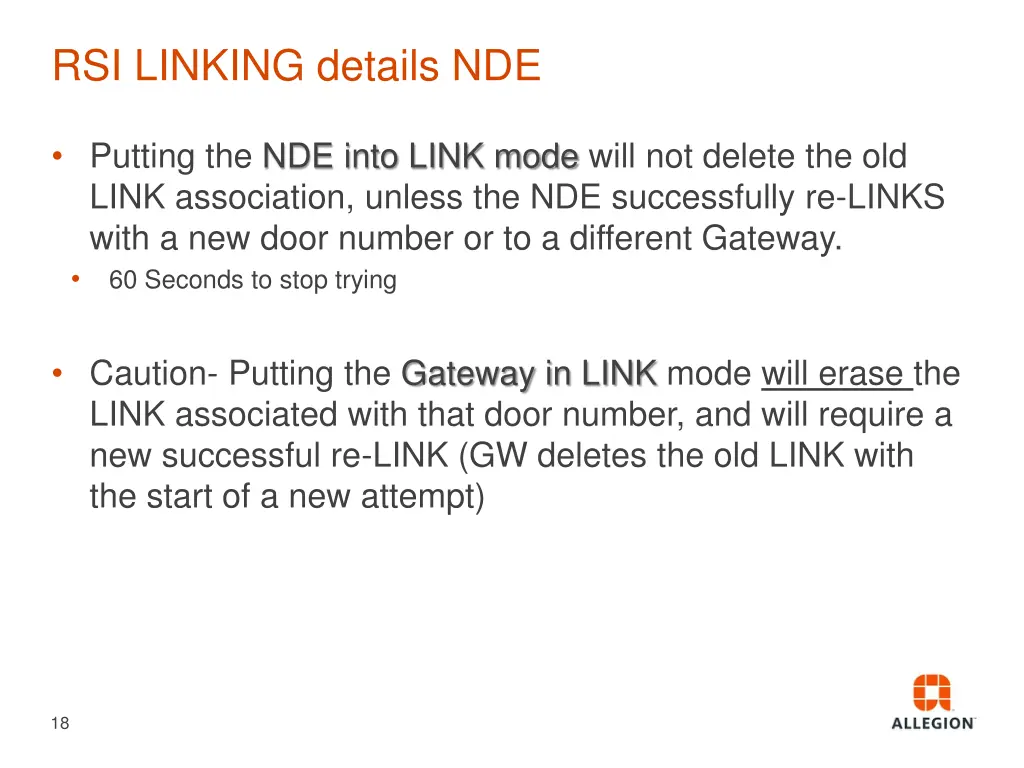 rsi linking details nde