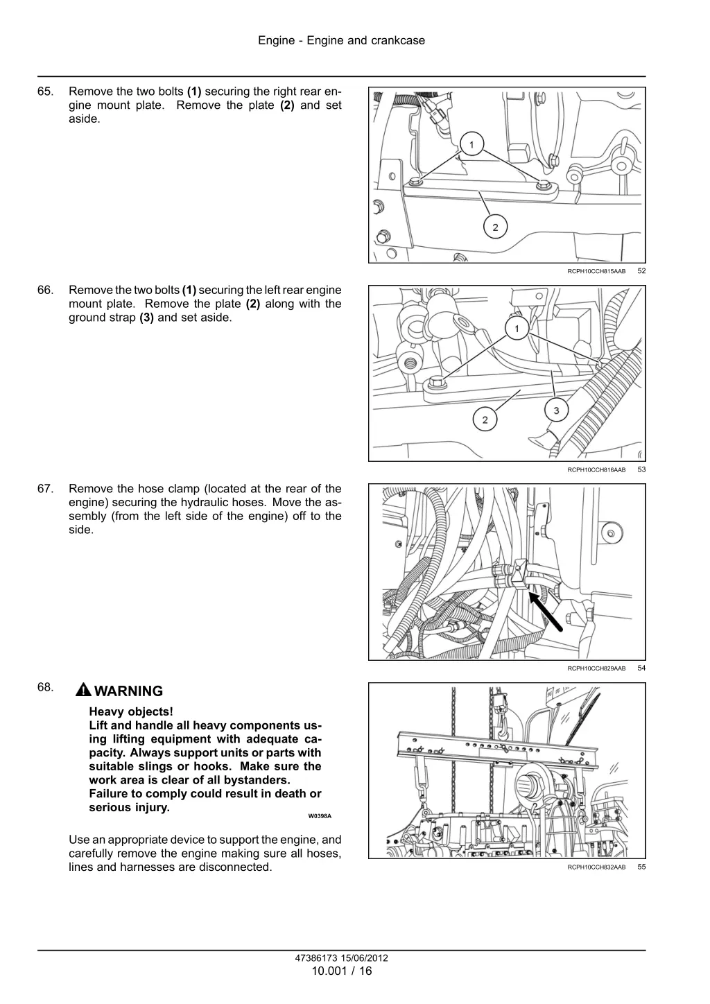 engine engine and crankcase 13