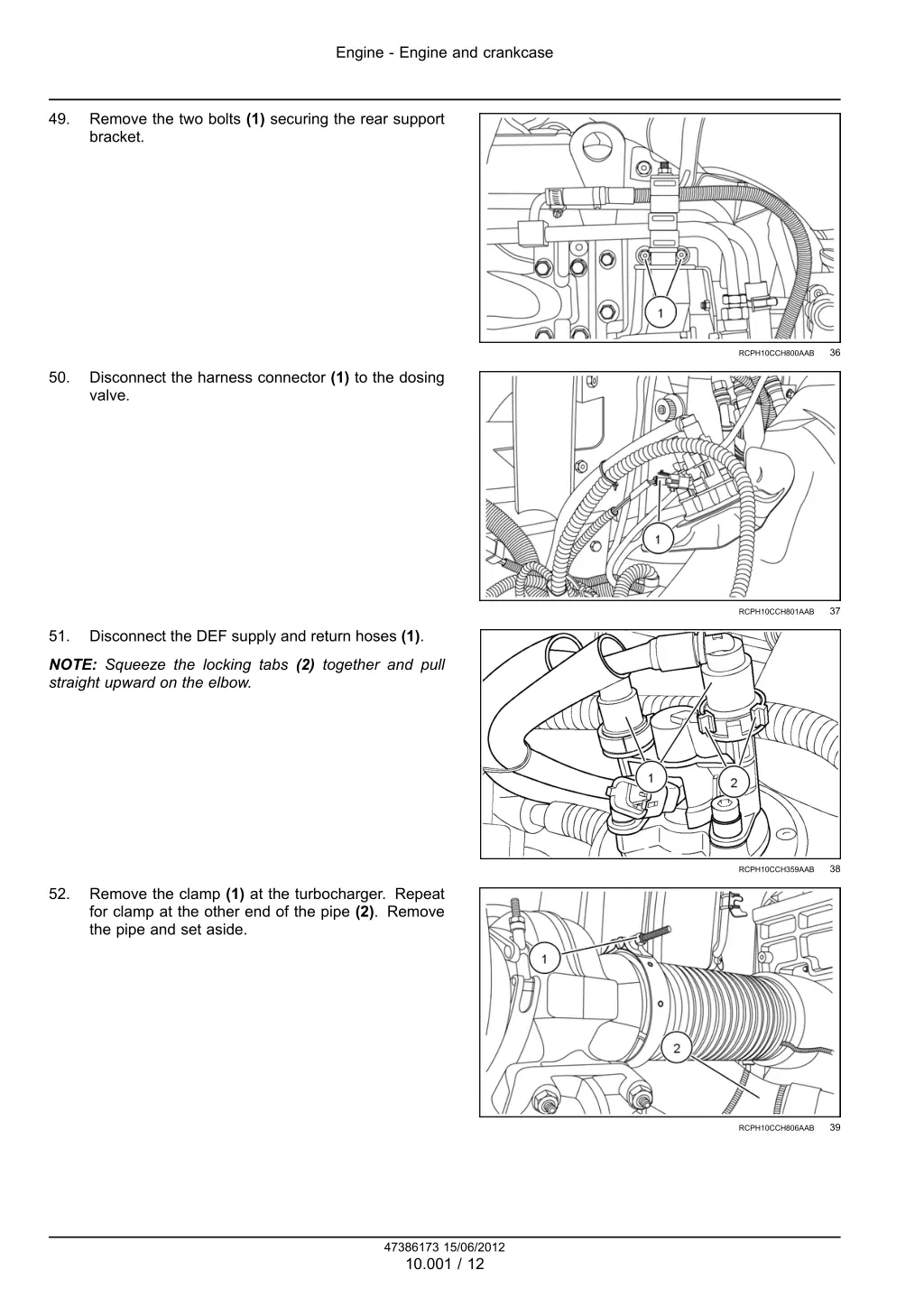 engine engine and crankcase 9