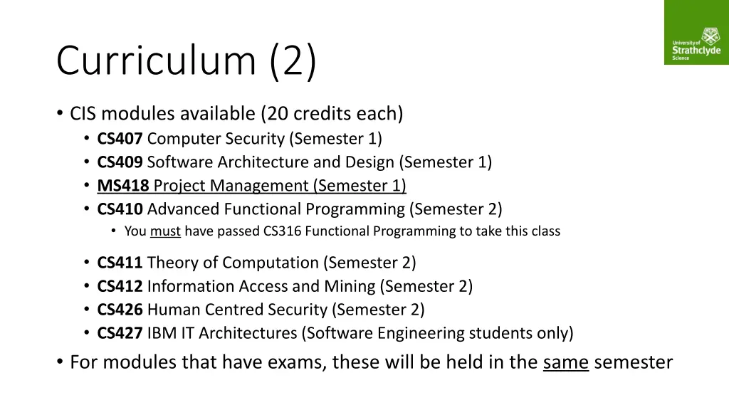 curriculum 2