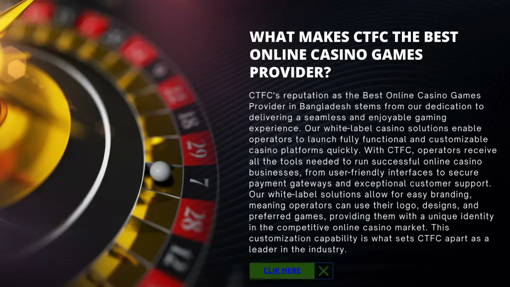 what makes ctfc the best online casino games