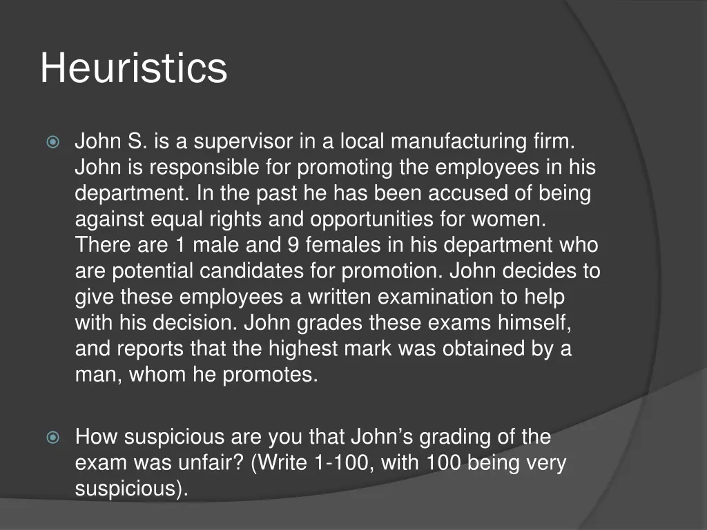 heuristics 11