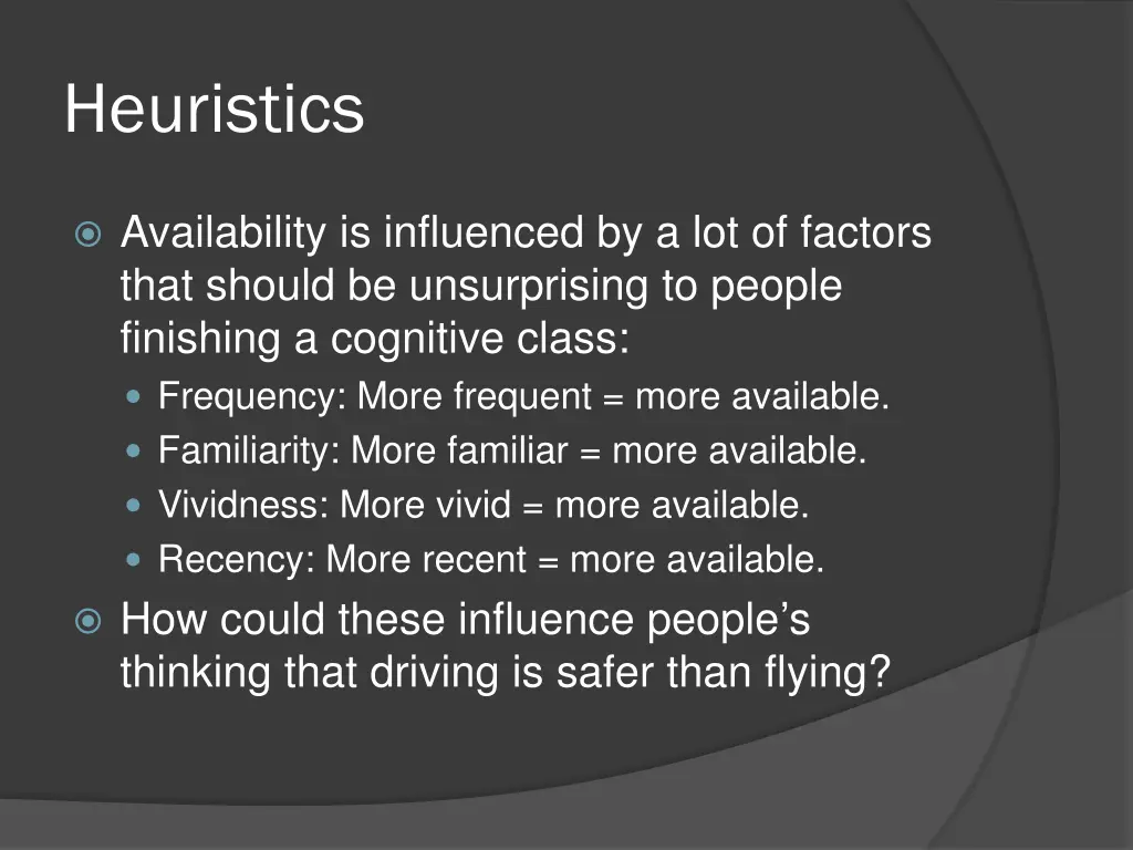 heuristics 7