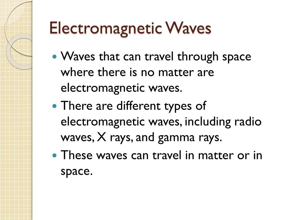 electromagnetic waves