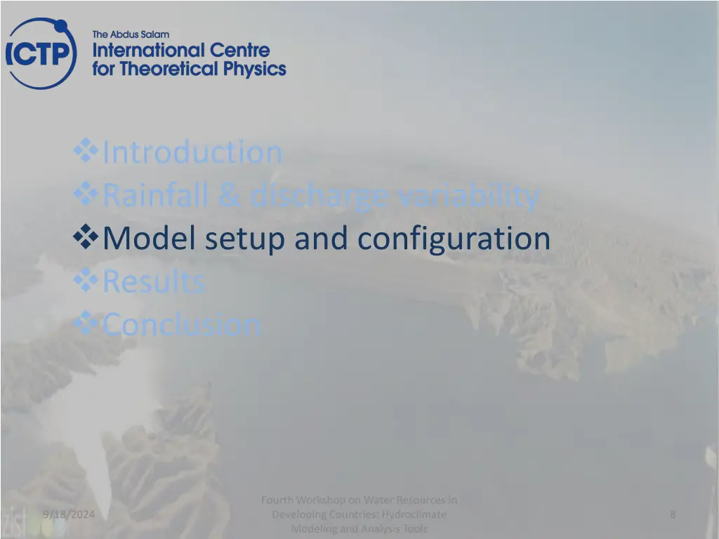 introduction rainfall discharge variability model 2