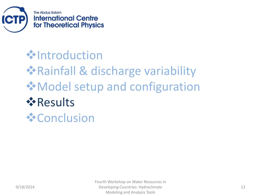 introduction rainfall discharge variability model 3