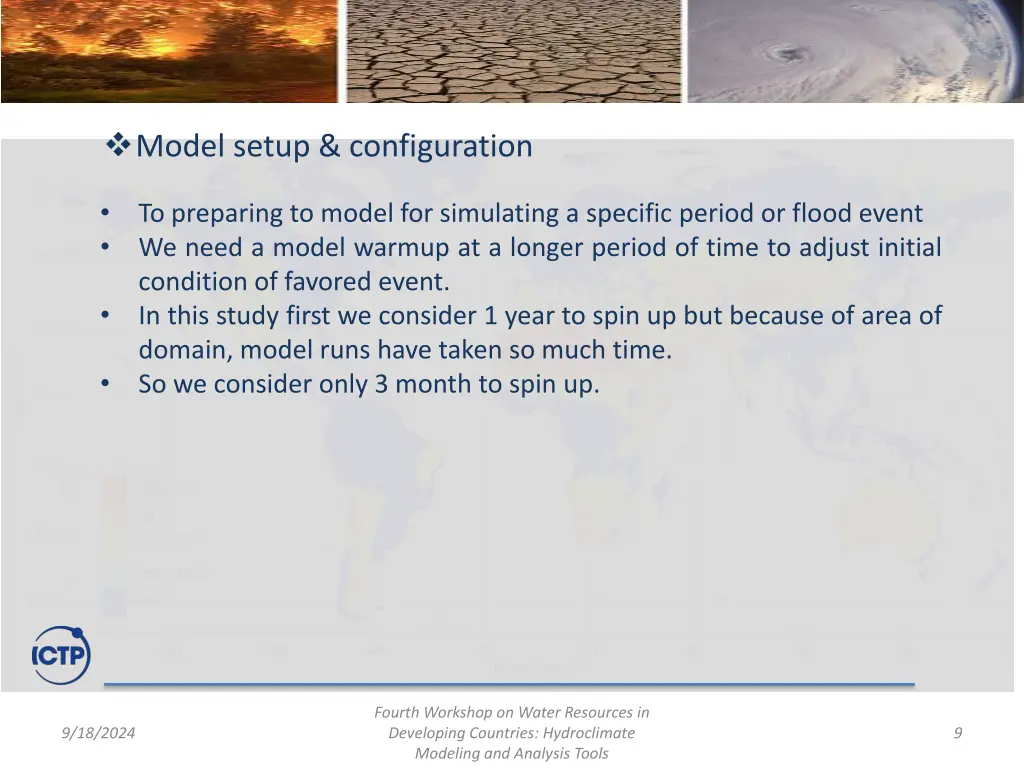 model setup configuration