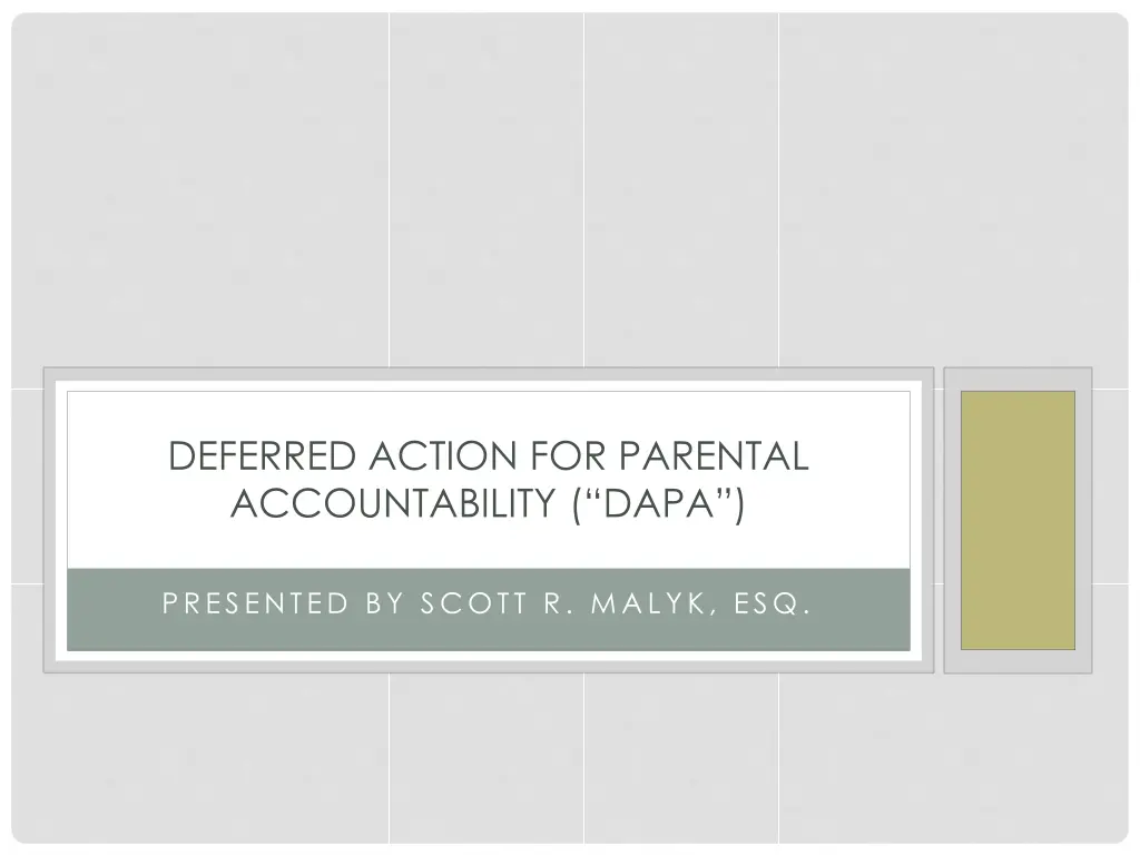 deferred action for parental accountability dapa