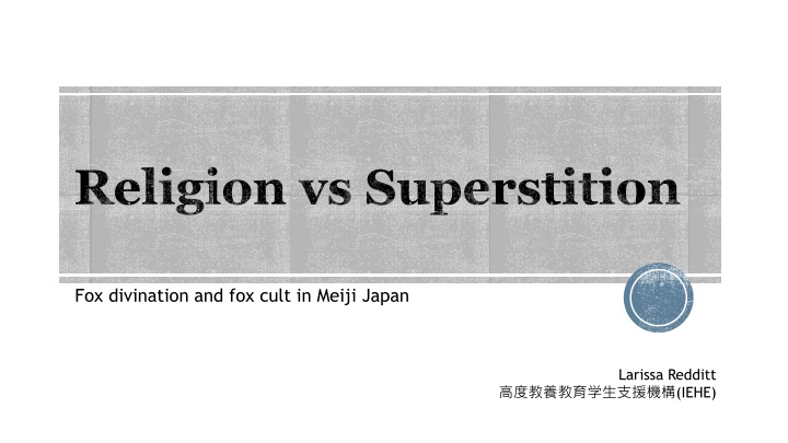 religion vs superstition