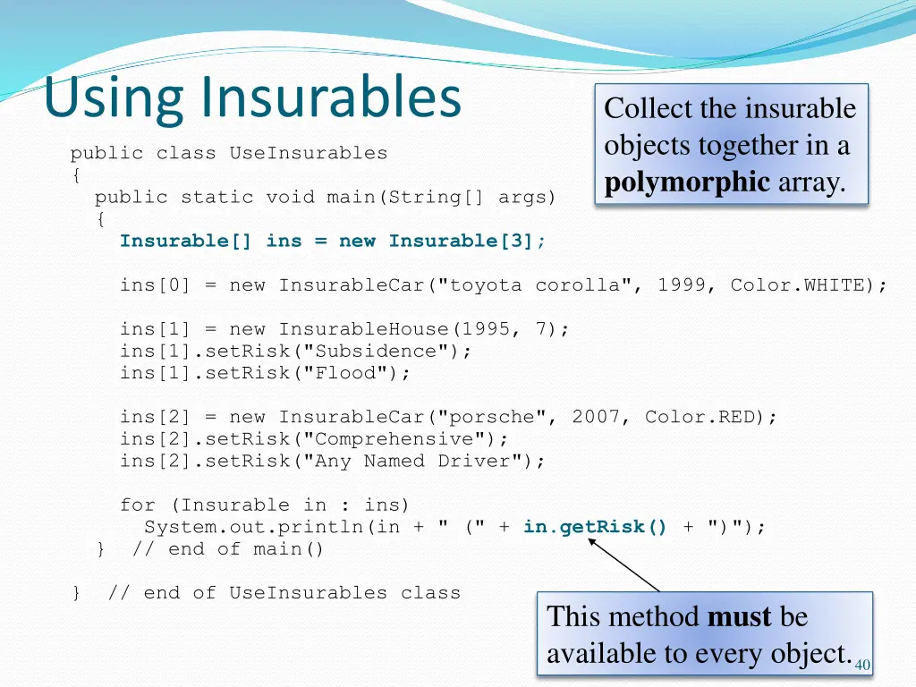 using insurables public class useinsurables