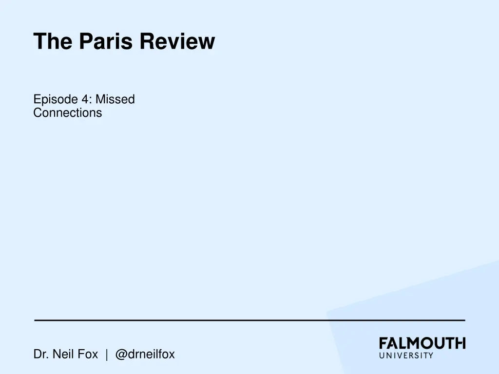 the paris review