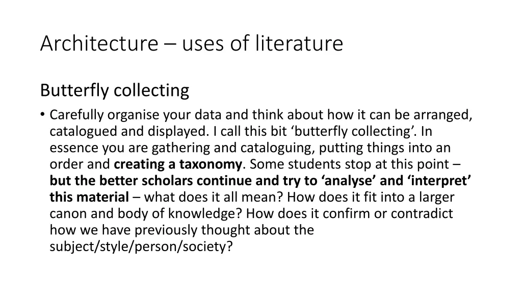 architecture uses of literature 3