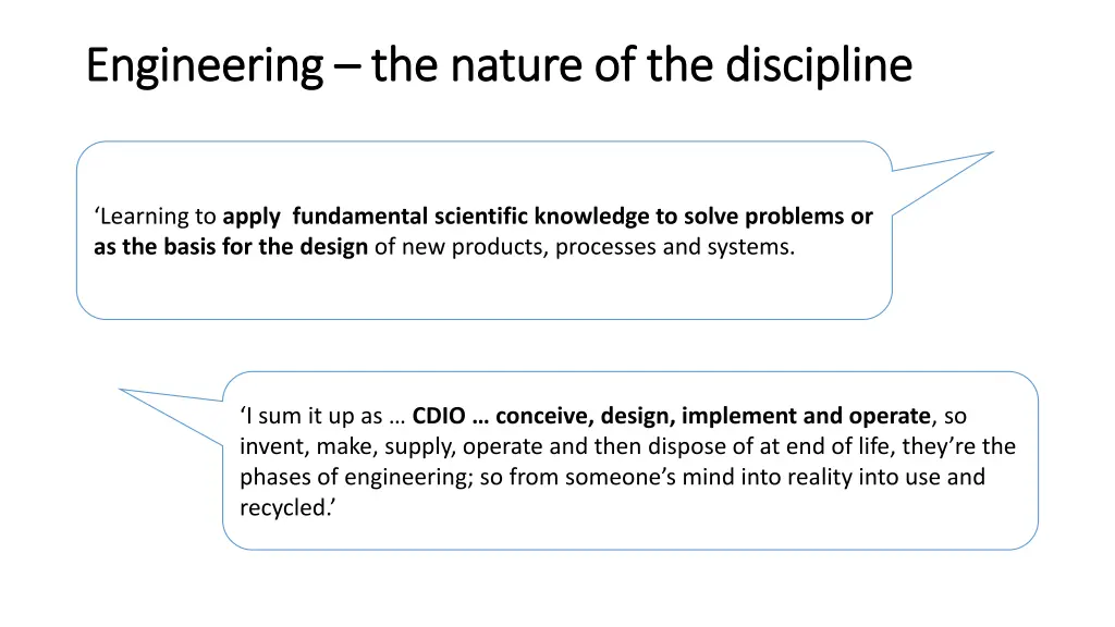 engineering engineering the nature