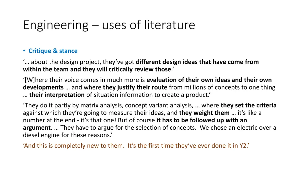 engineering uses of literature 2