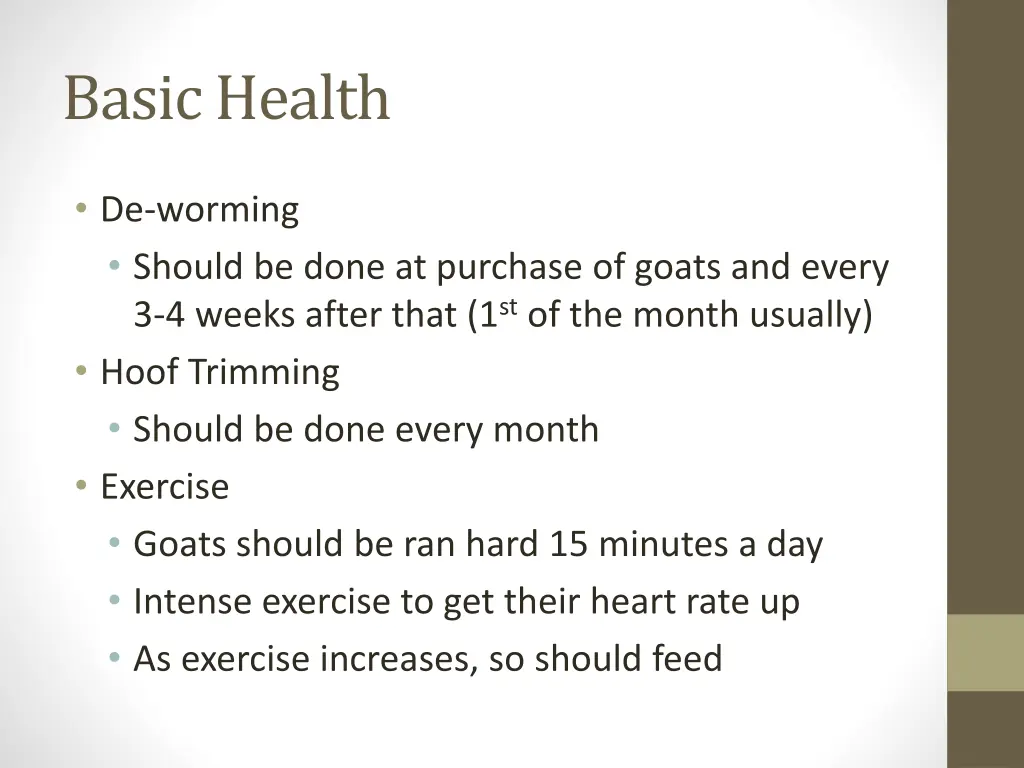 basic health