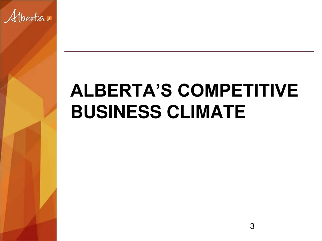 alberta s competitive business climate