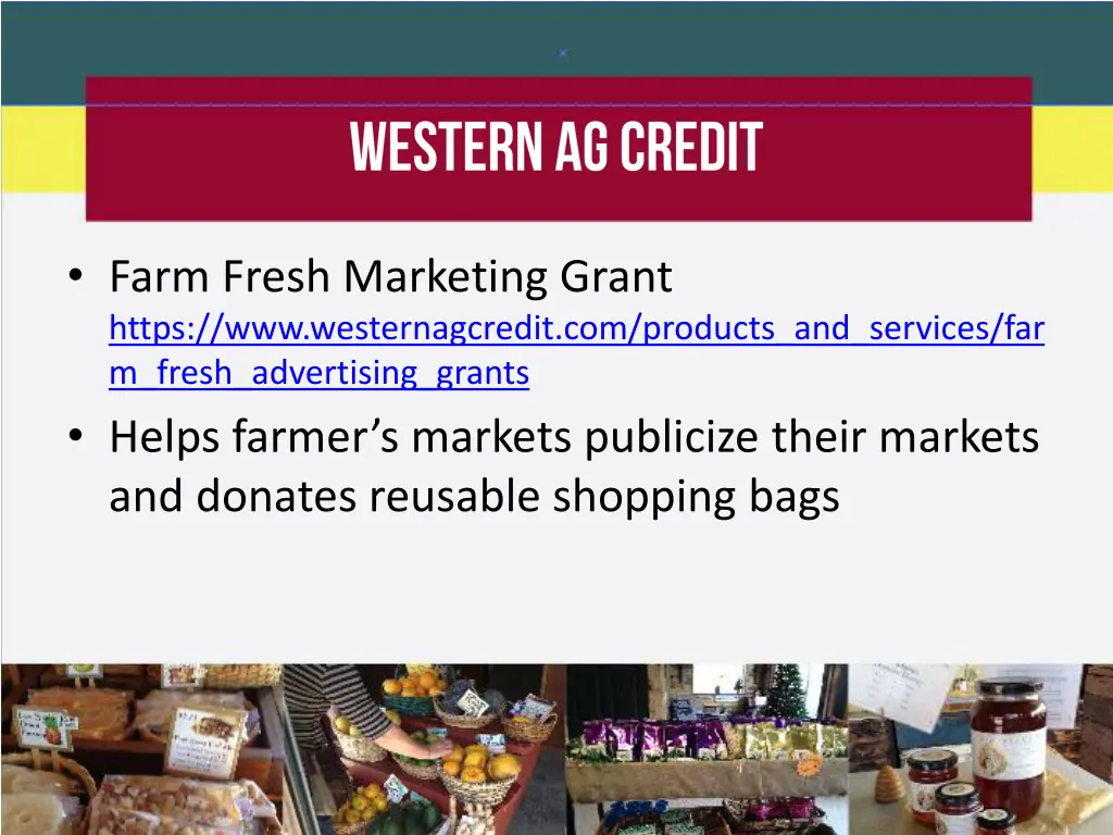 farm fresh marketing grant https