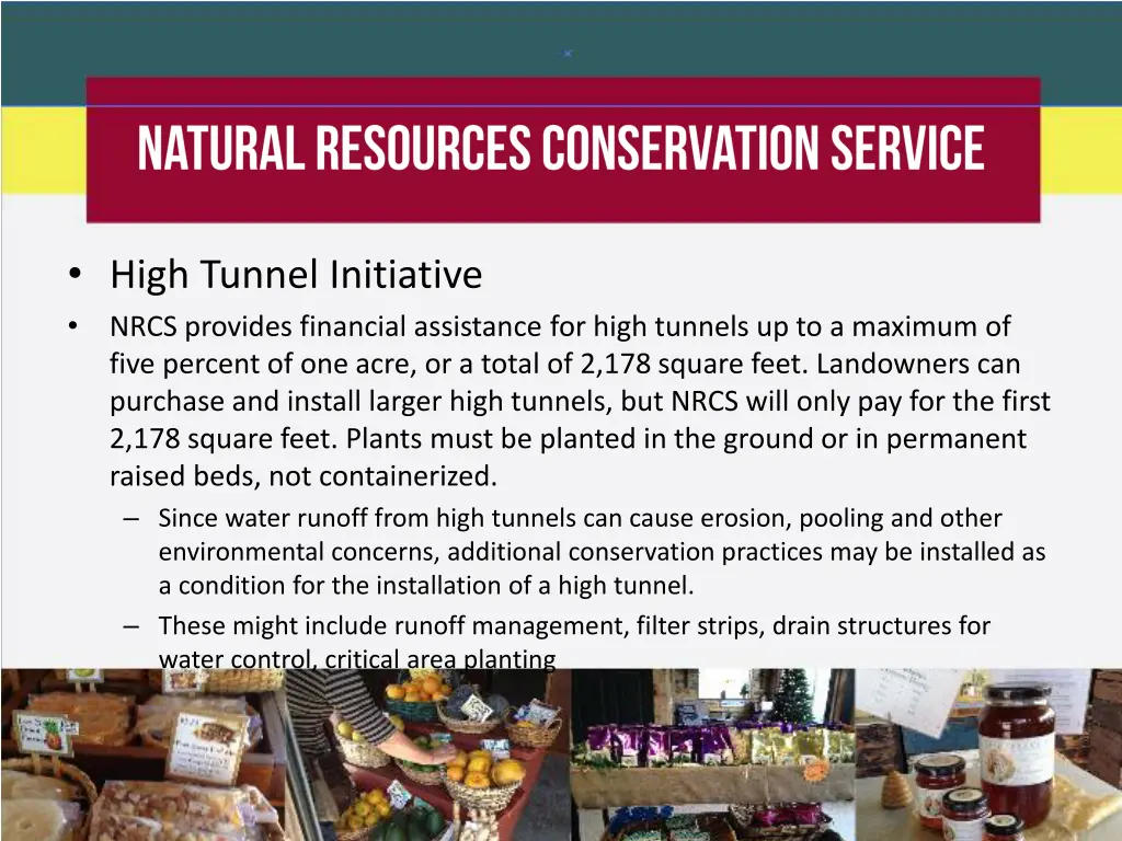 high tunnel initiative nrcs provides financial