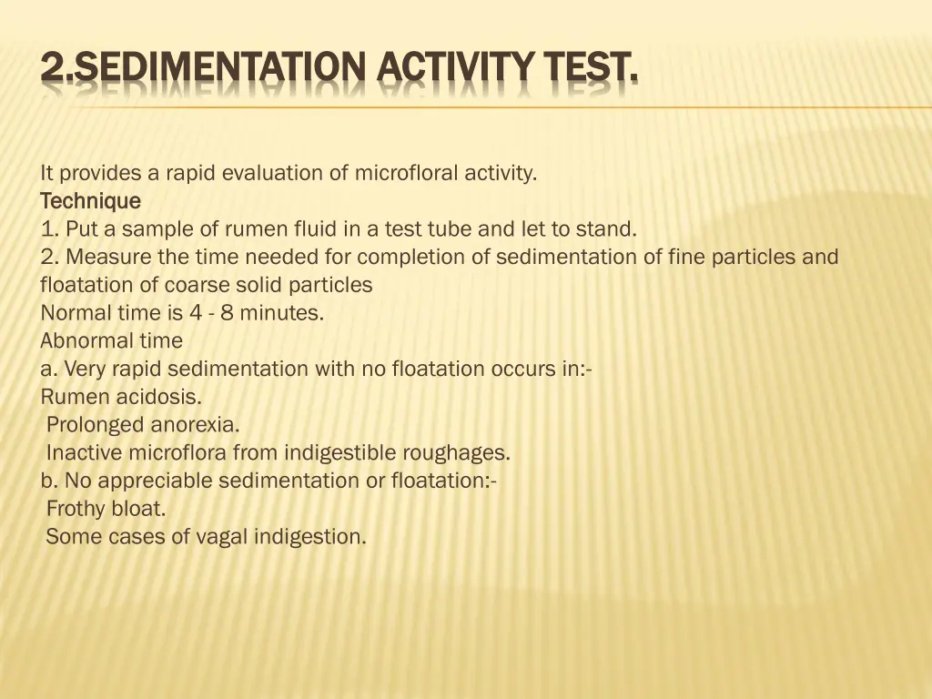 2 2 sedimentation activity test sedimentation