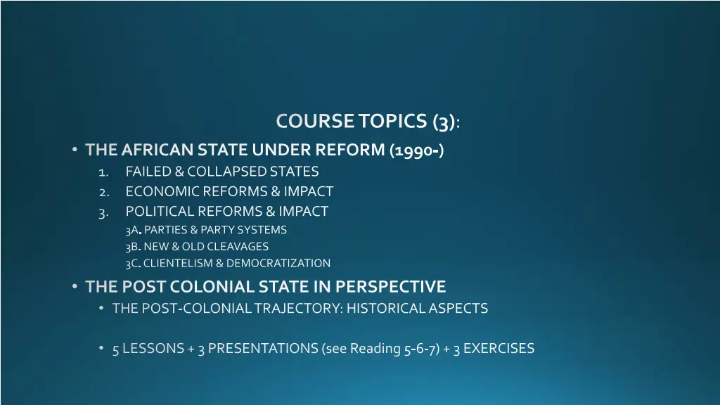 course topics 3