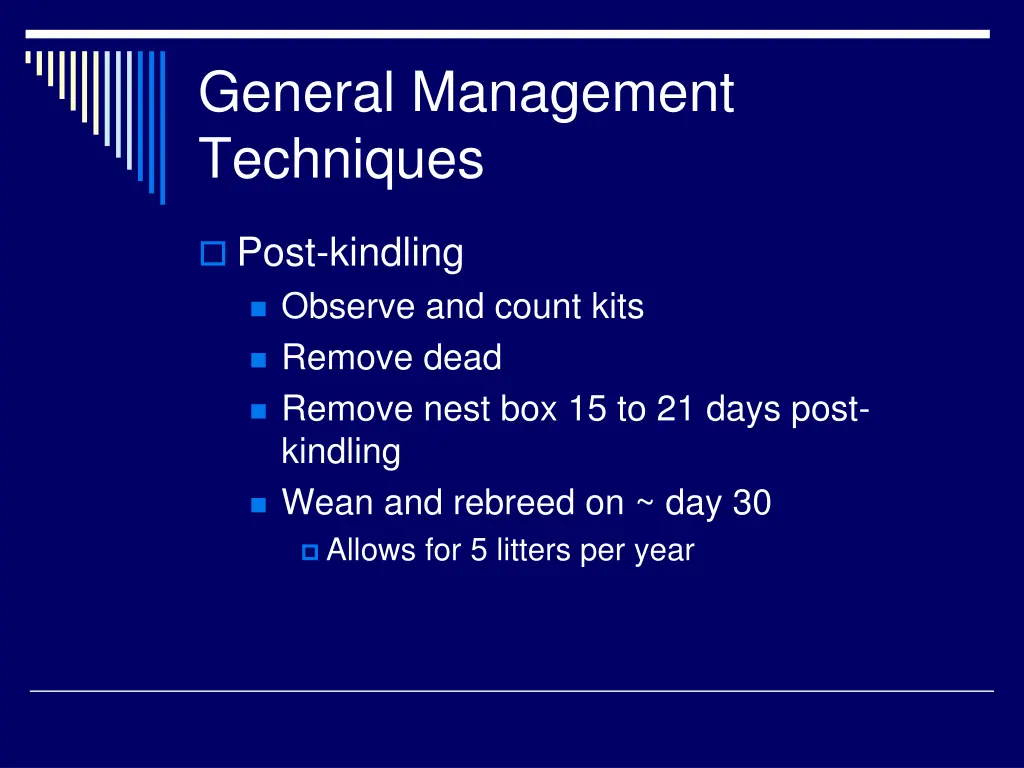 general management techniques 4