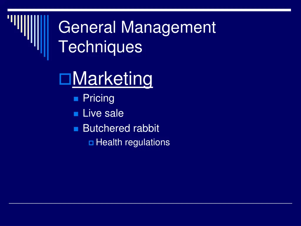 general management techniques 6