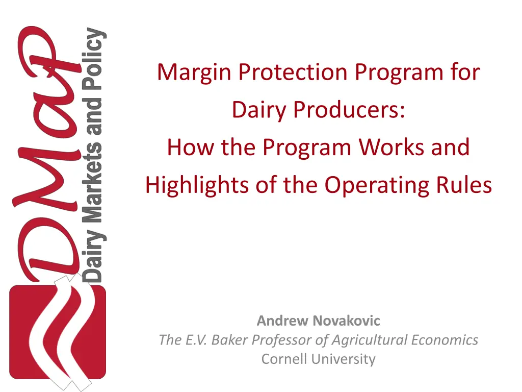 margin protection program for dairy producers 1