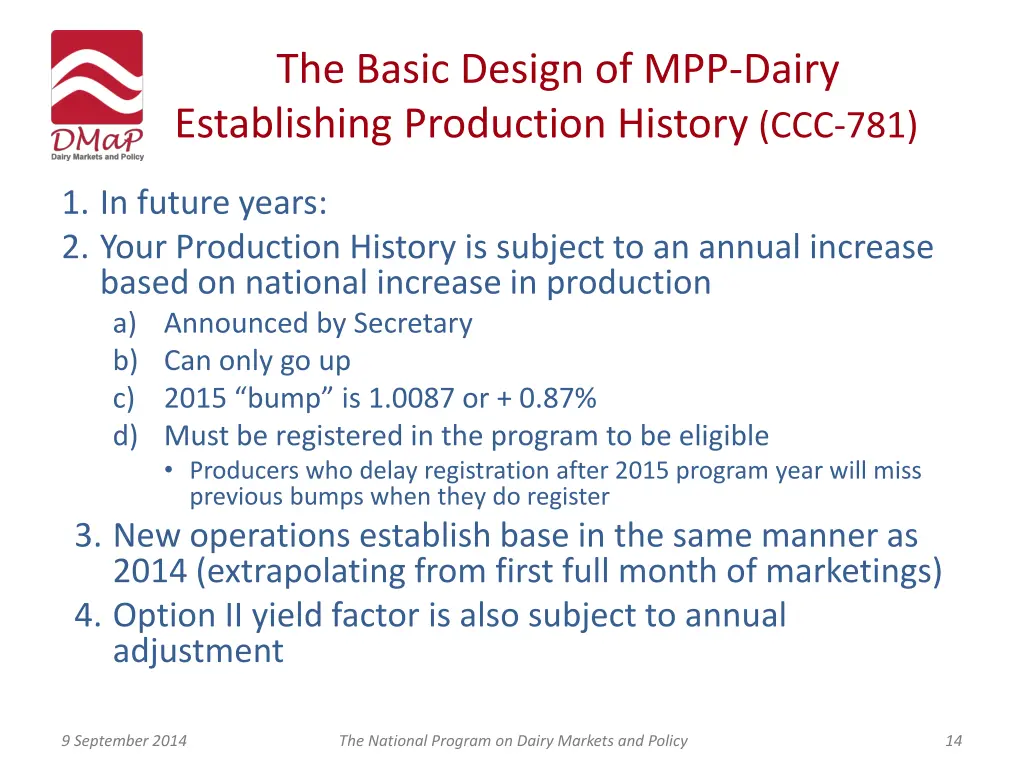 the basic design of mpp dairy establishing 2