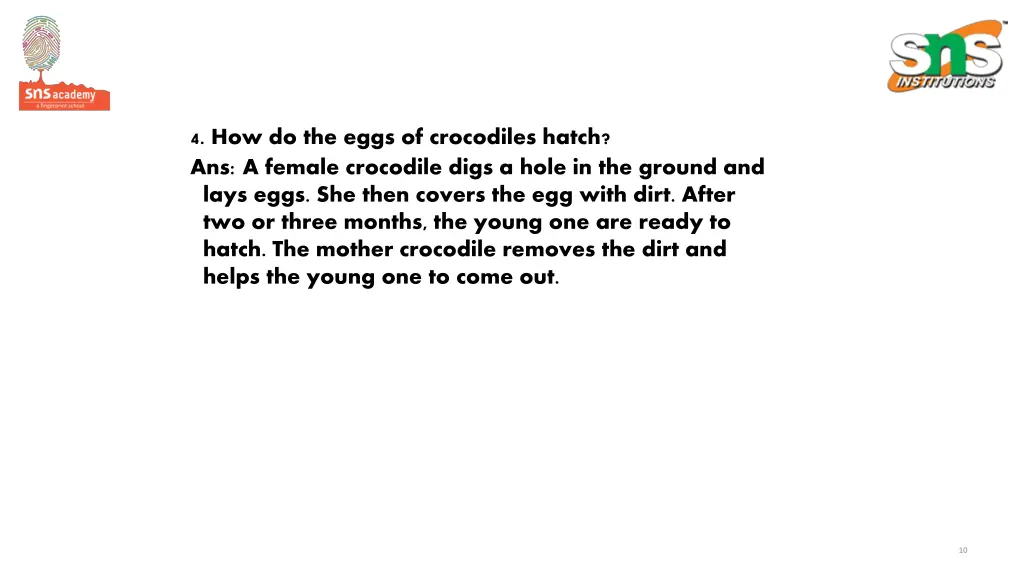 4 how do the eggs of crocodiles hatch