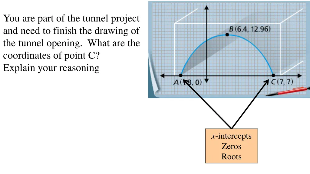 you are part of the tunnel project and need