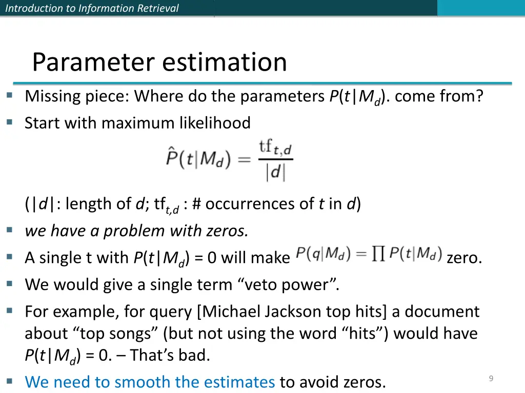 introduction to information retrieval 8