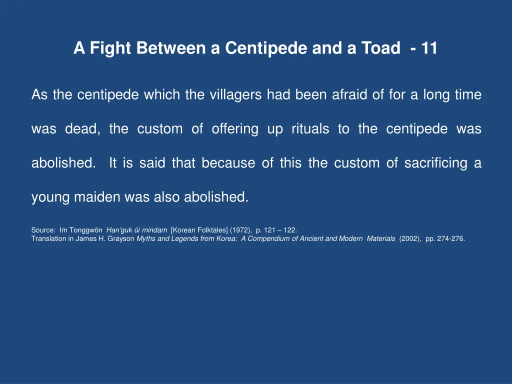 a fight between a centipede and a toad 11