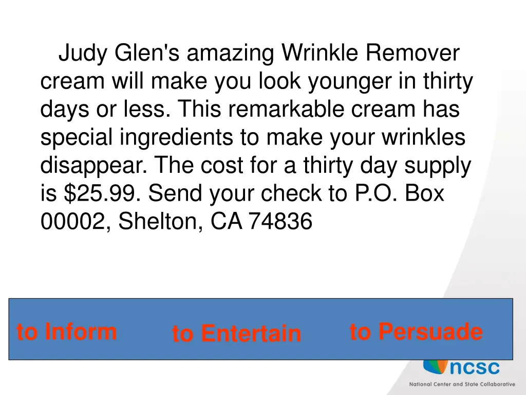 judy glen s amazing wrinkle remover cream will