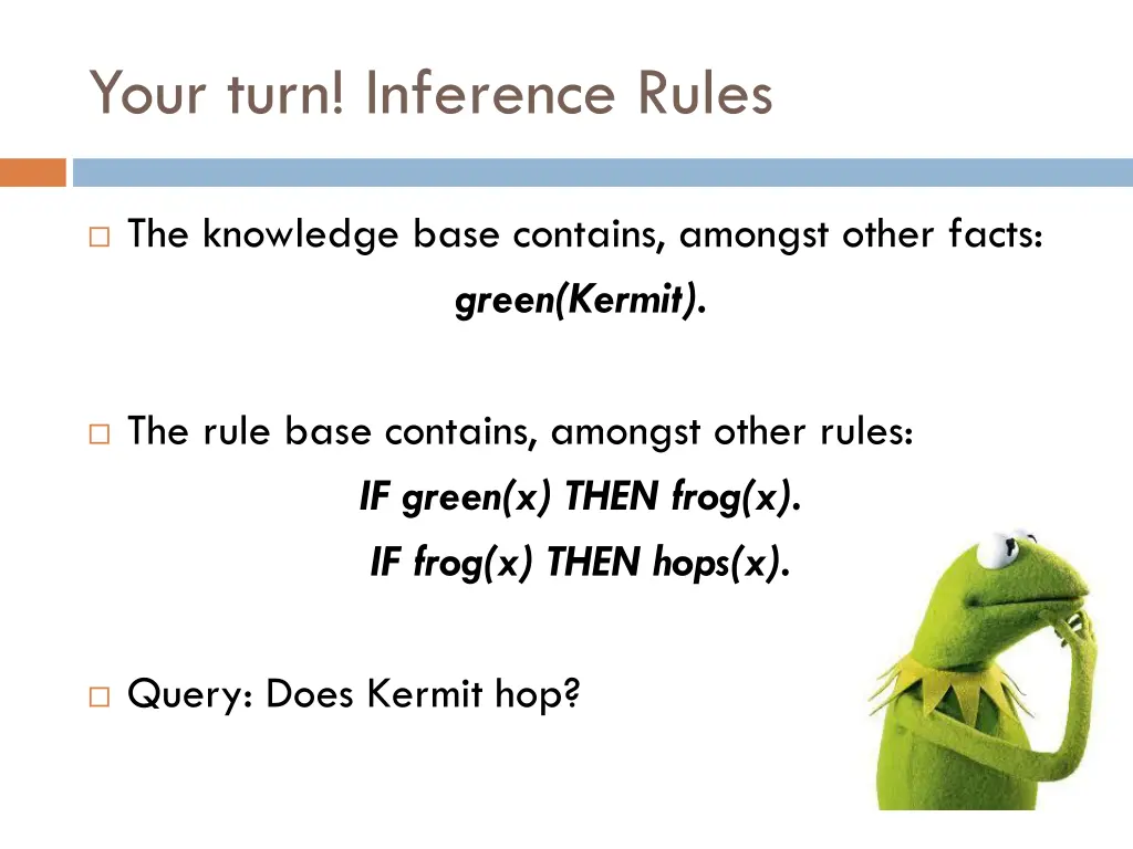 your turn inference rules