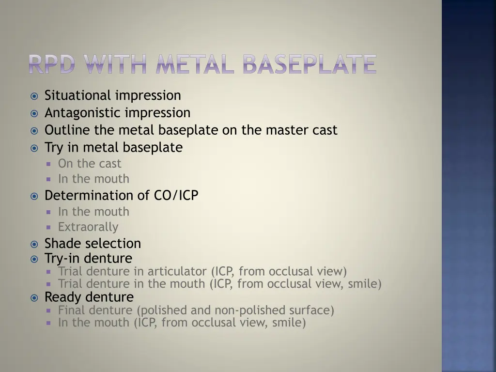 rpd with metal baseplate