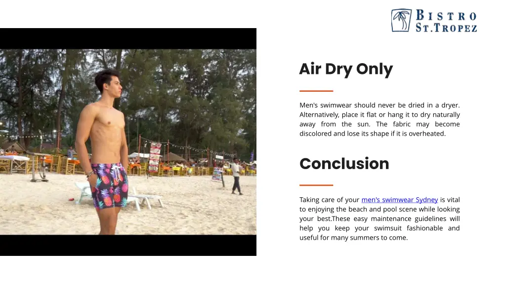 air dry only