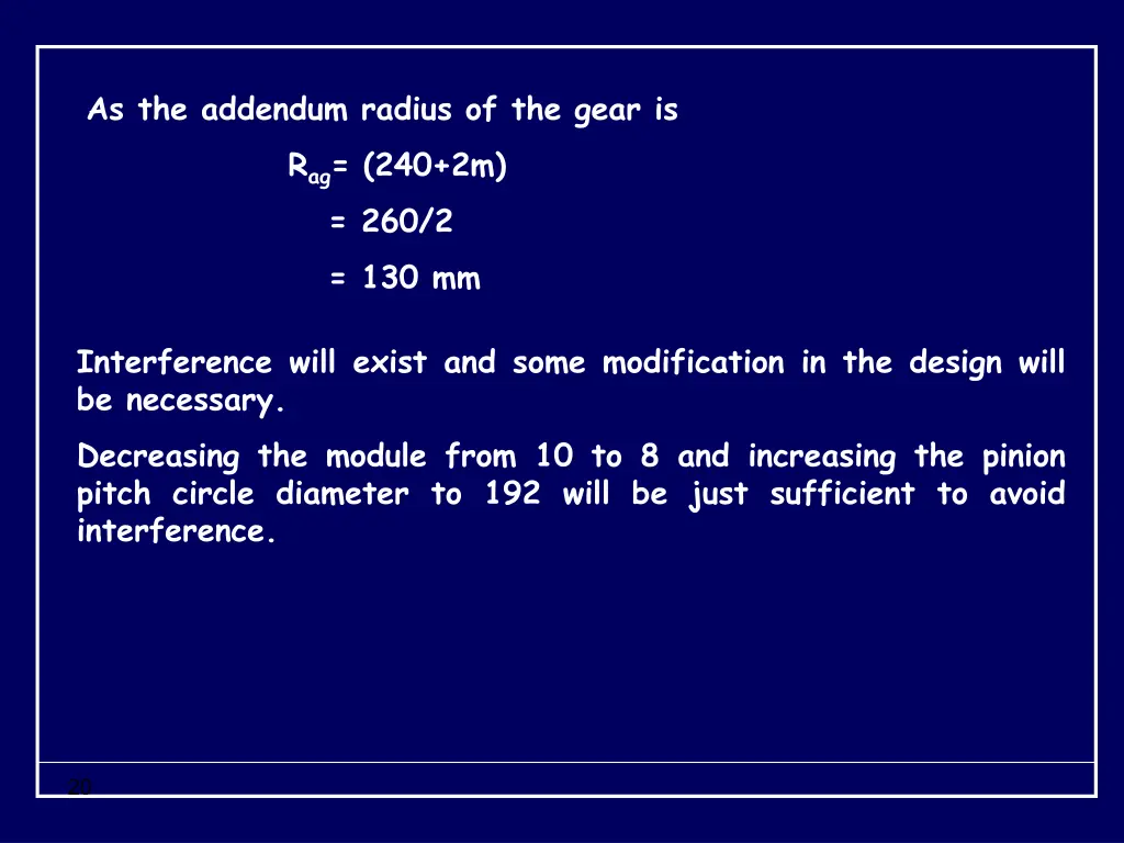 as the addendum radius of the gear