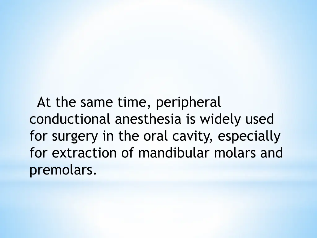 at the same time peripheral conductional