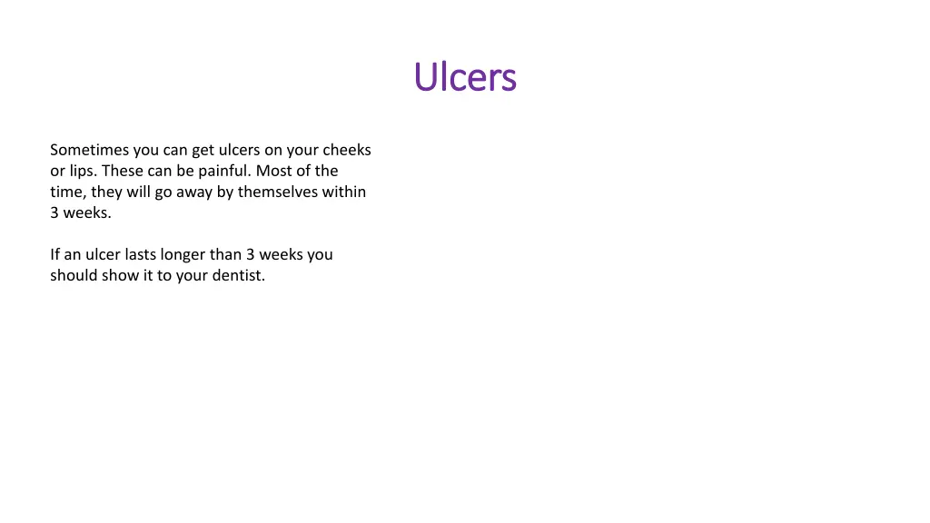 ulcers ulcers