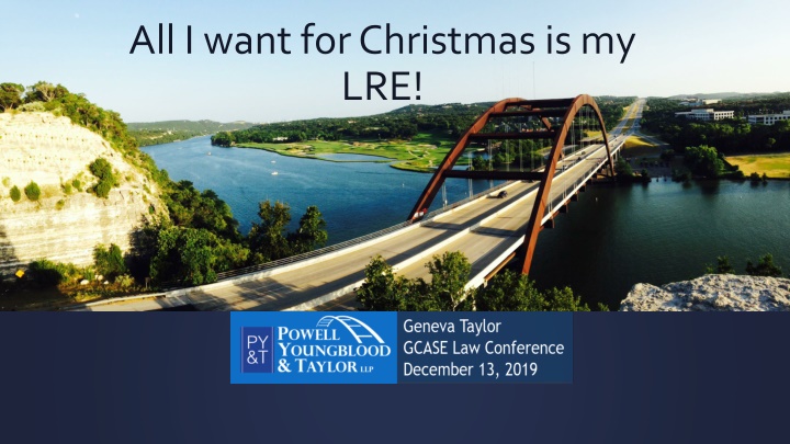 all i want for christmas is my lre