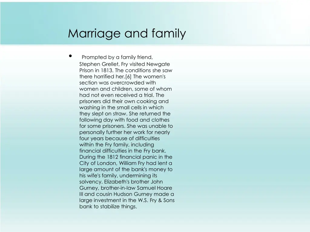 marriage and family