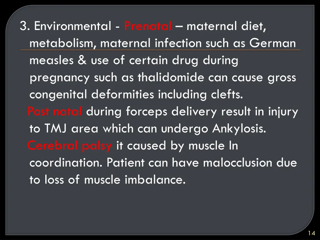 3 environmental prenatal maternal diet metabolism