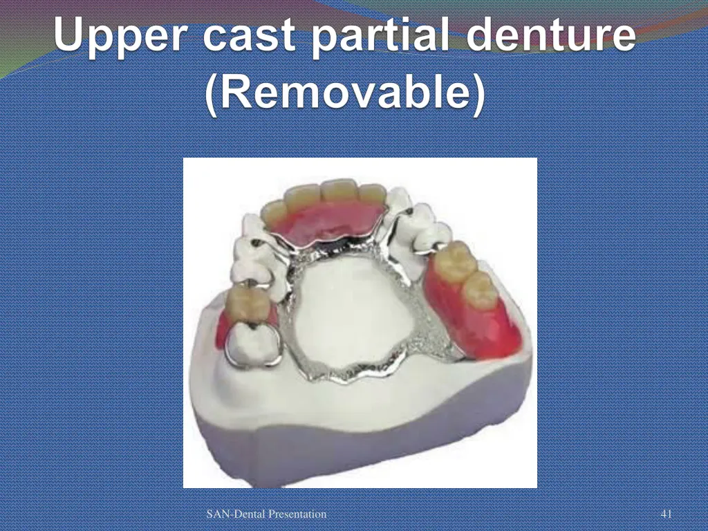 san dental presentation 35