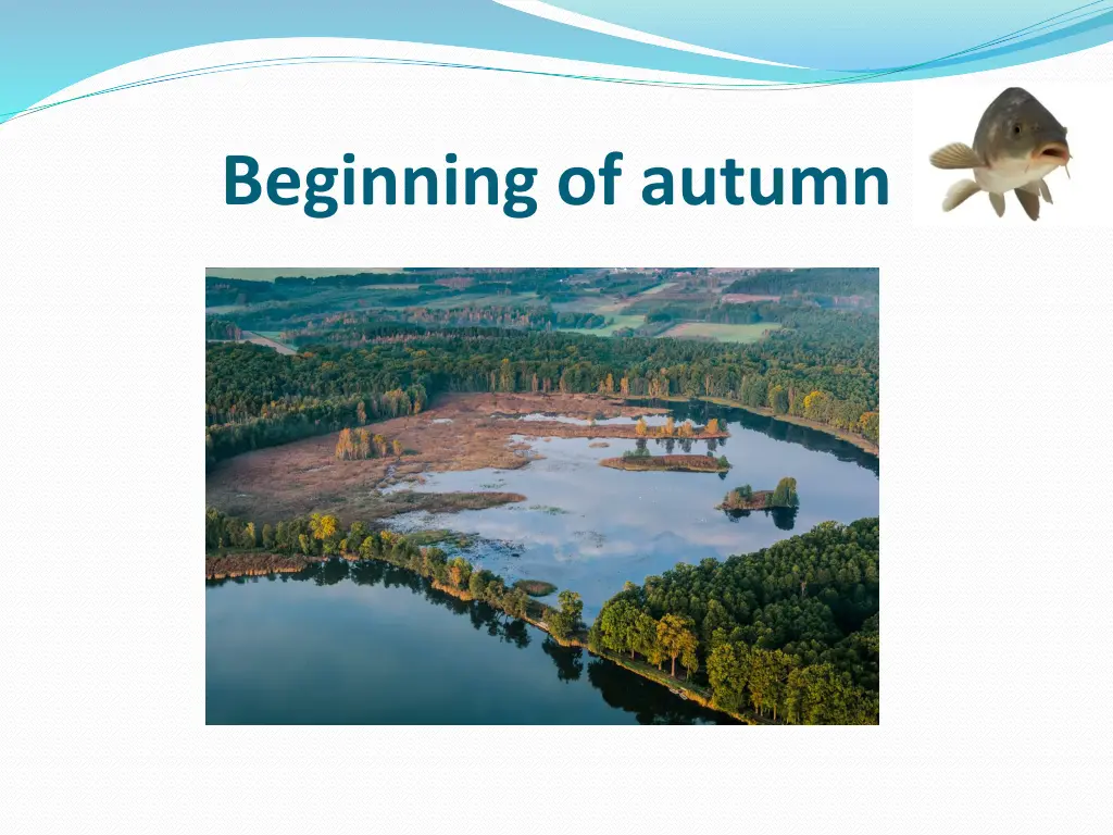 beginning of autumn