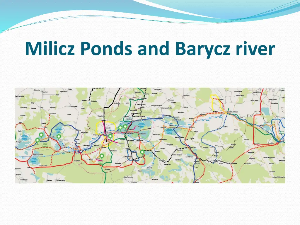 milicz ponds and barycz river