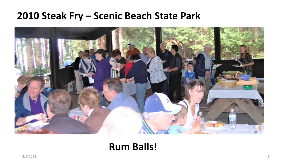 2010 steak fry scenic beach state park