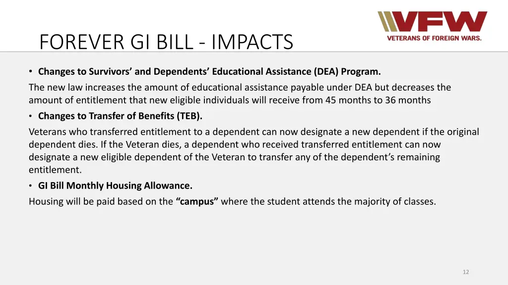 forever gi bill impacts 1