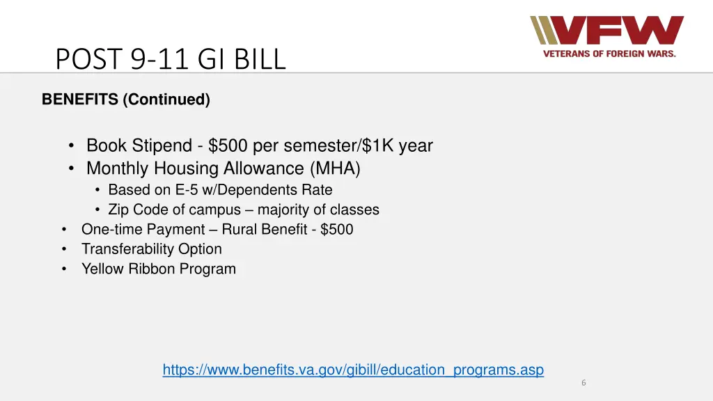 post 9 11 gi bill 2